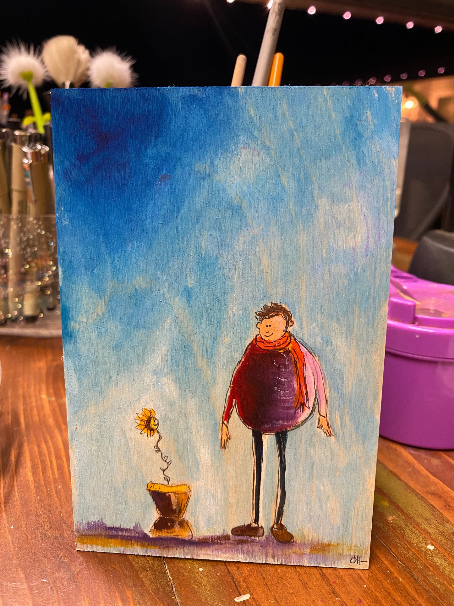 "Sweet Scenes" Whimsy Original Art