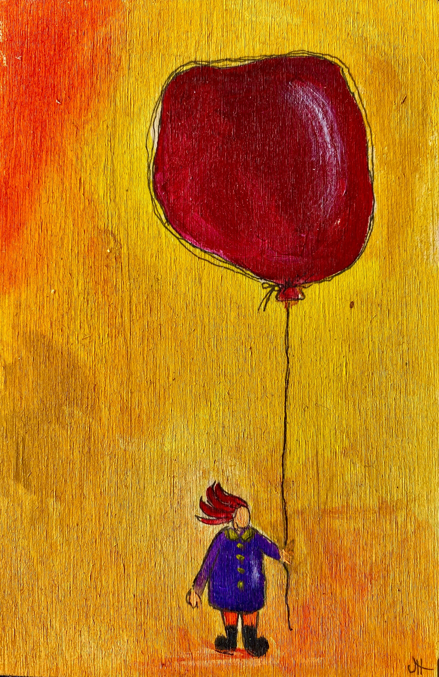 "Sweet Scenes" Whimsy Original Art
