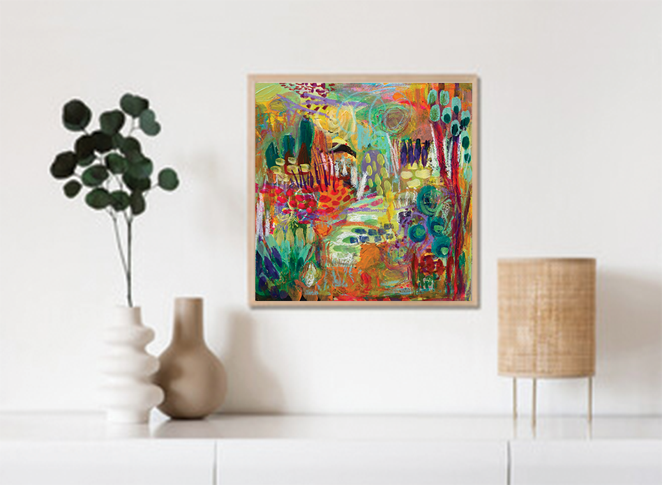 "Special Spot" Acrylic/Multimedia