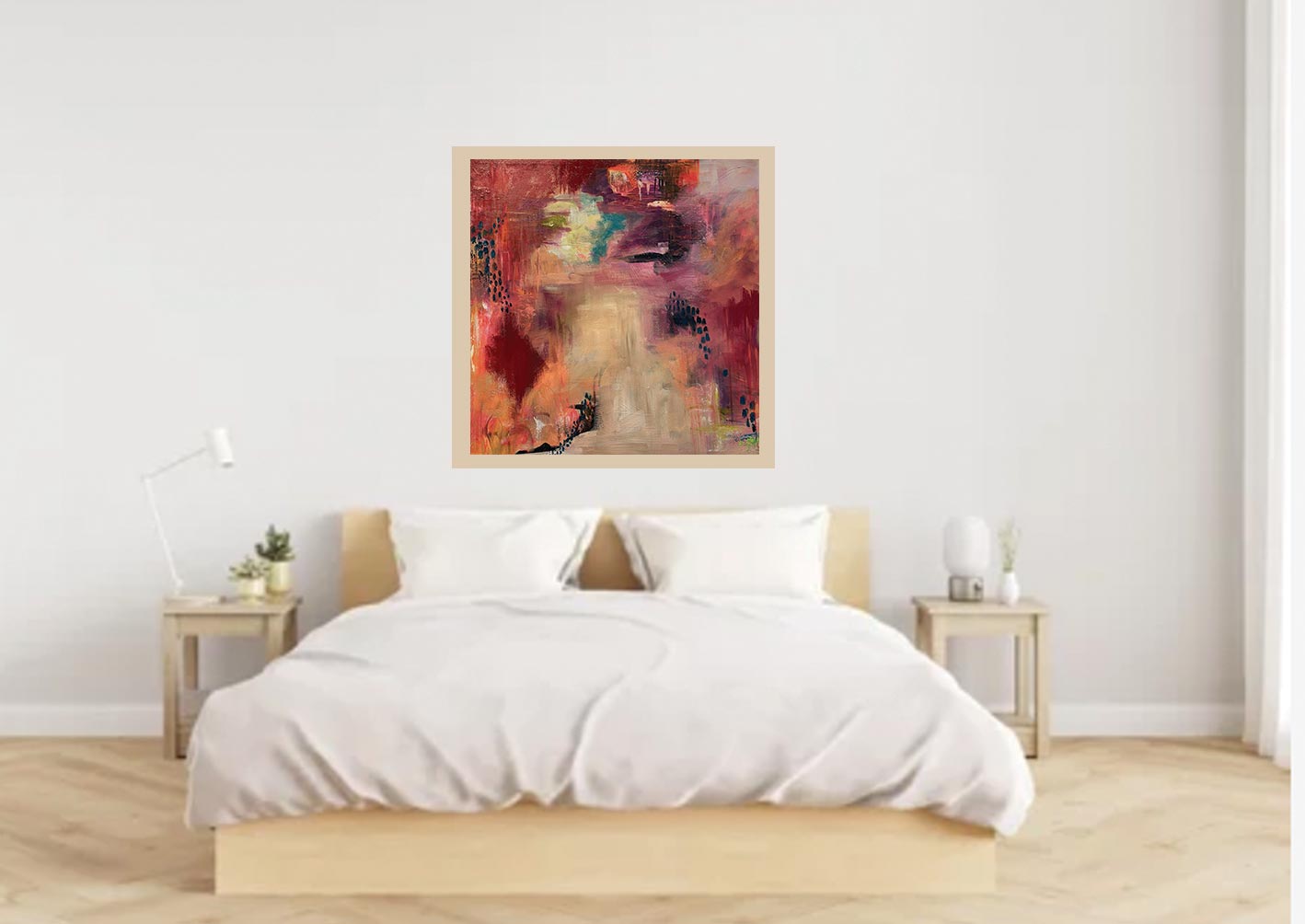 "Stormy" Abstract Original Art