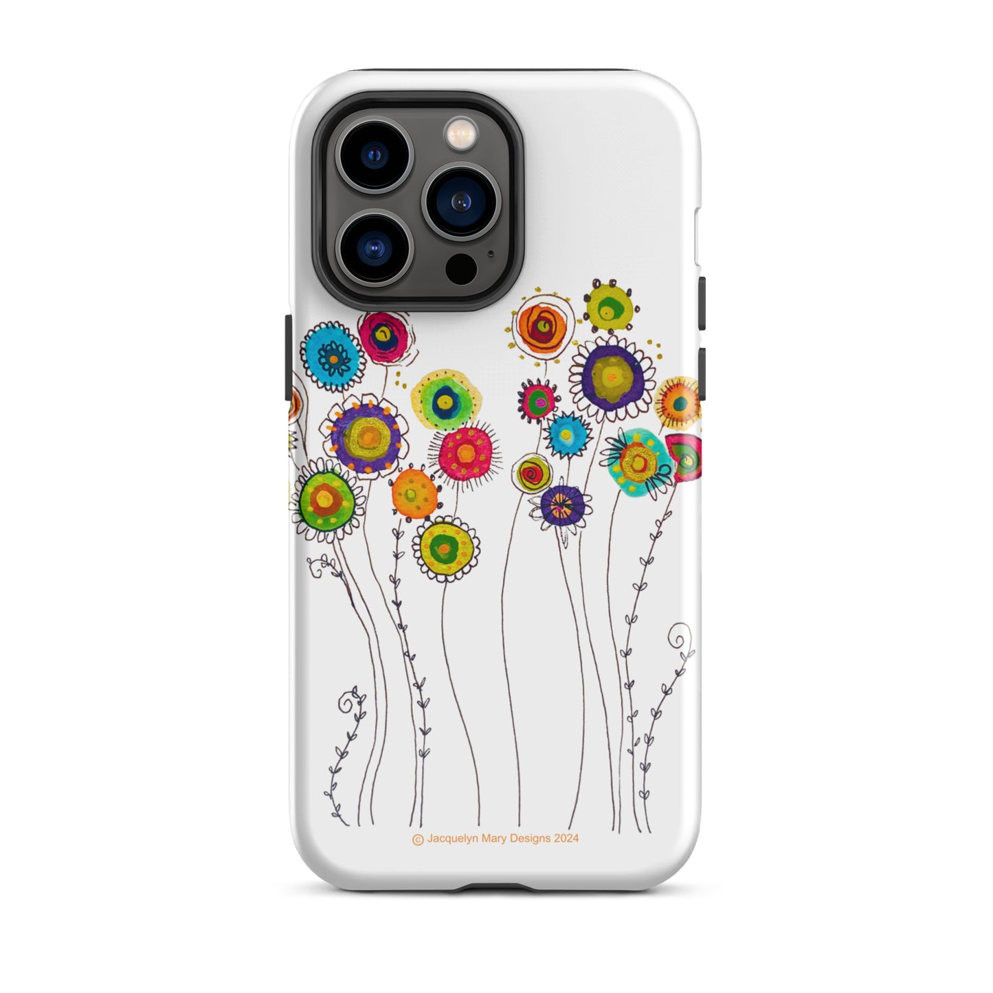 Dancing Flowers - Tough Case for iPhone®