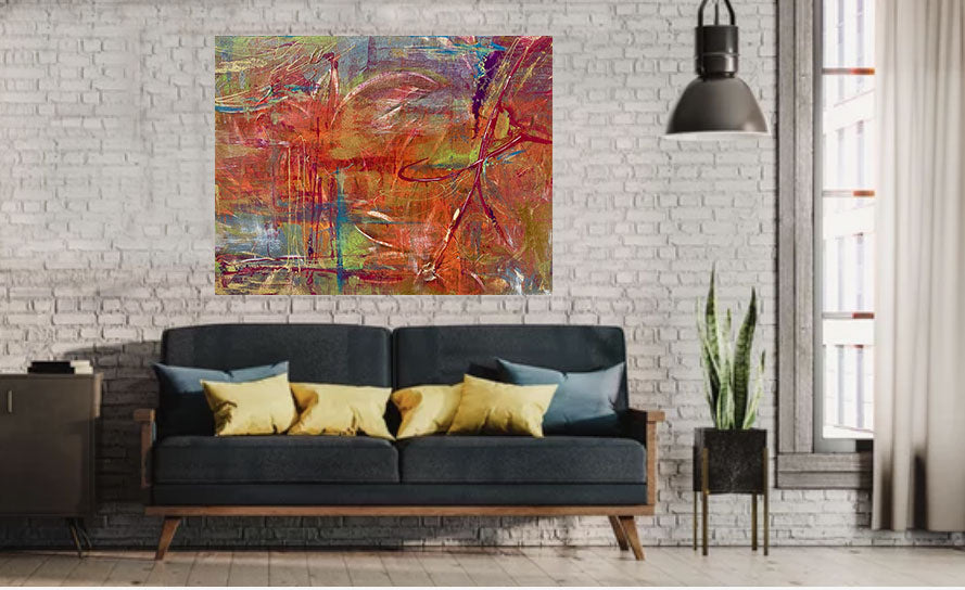 "City Dreams" Abstract Original Art