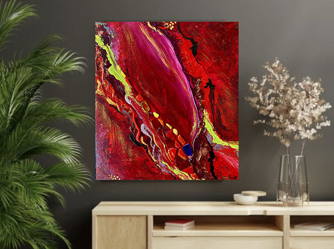 "Absolute Energy" Abstract Original Art