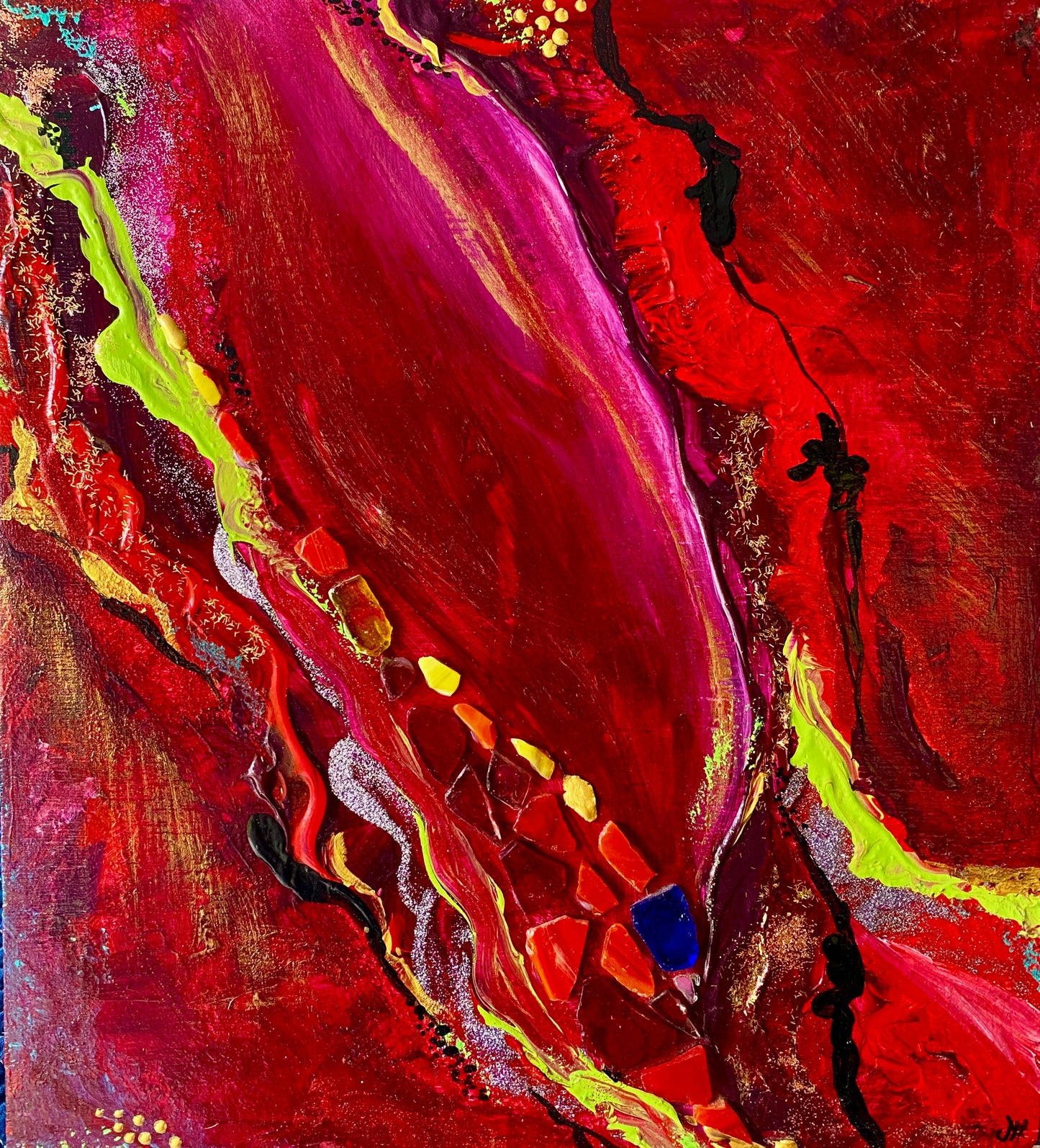 "Absolute Energy" Abstract Original Art