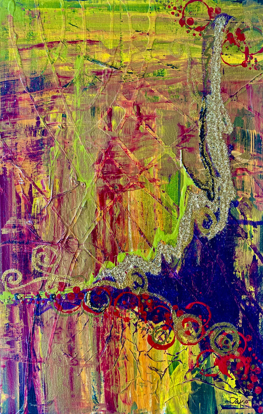 "Royalty" Abstract Original Art (Copy)