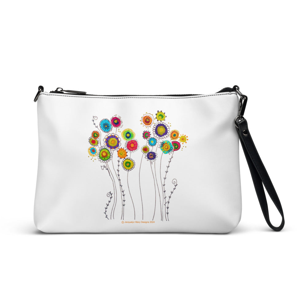 Dancing Flowers Crossbody bag