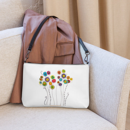 Dancing Flowers Crossbody bag