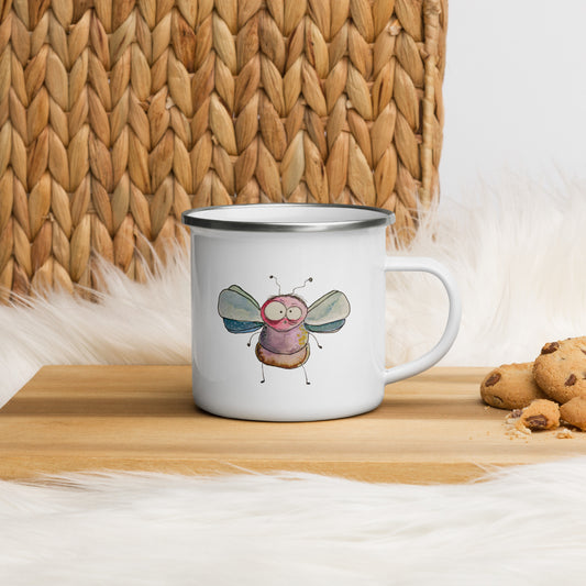 Melvin - the pesty bug buddy - Enamel Mug