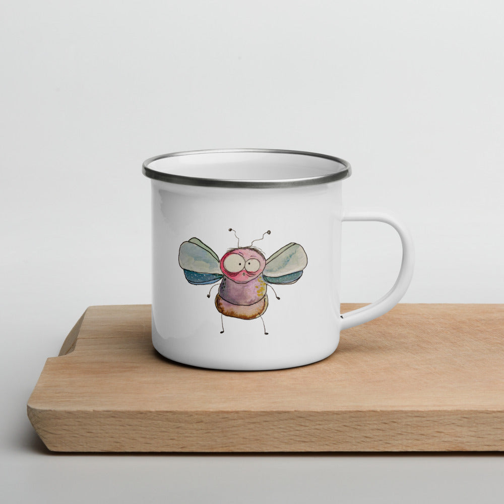 Melvin - the pesty bug buddy - Enamel Mug