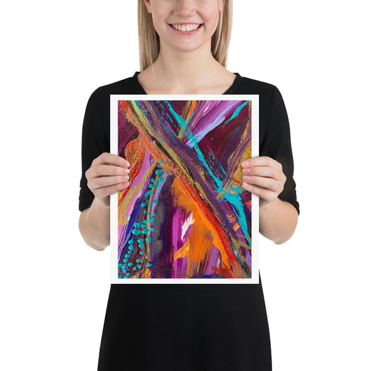 Art Print - Intersect - Abstract