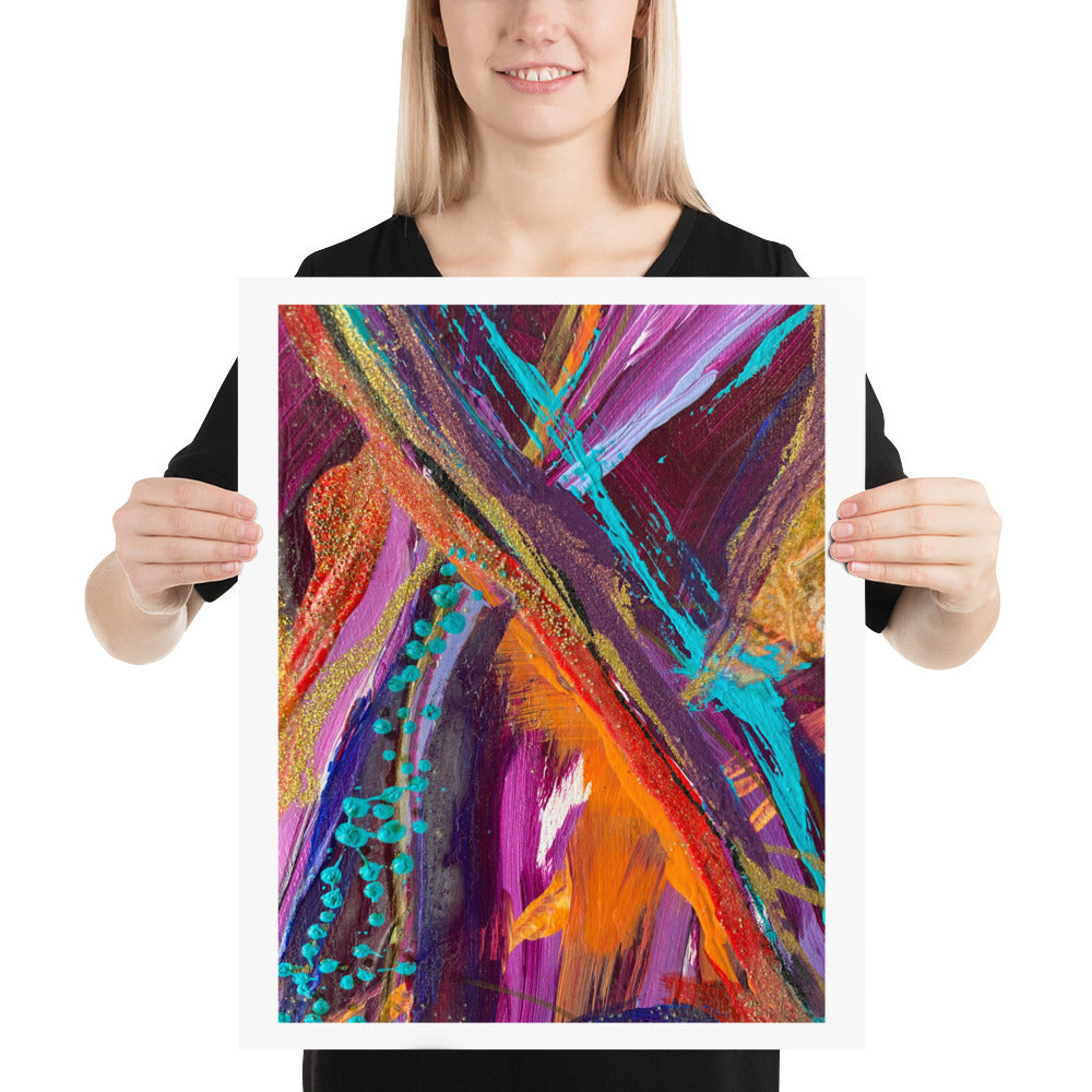 Art Print - Intersect - Abstract