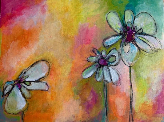 "Peace" Acrylic/Multimedia