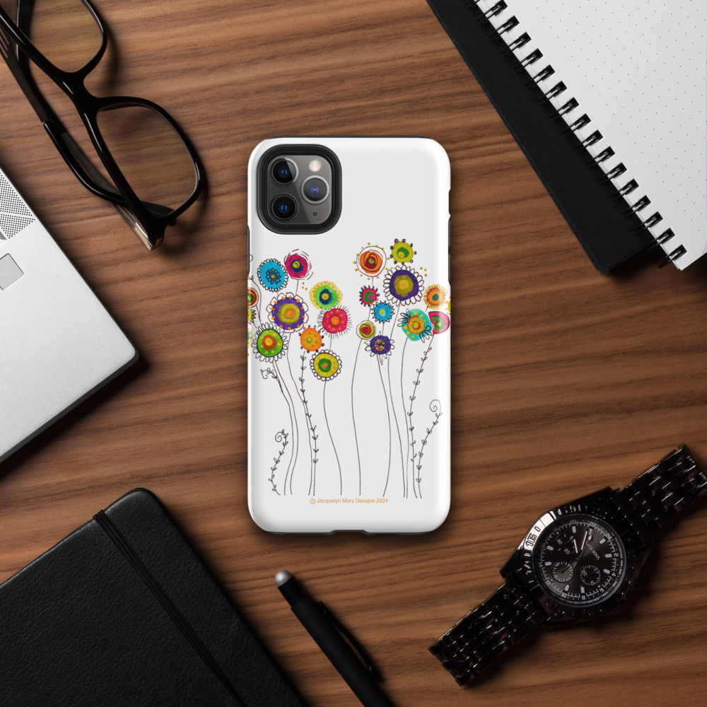 Dancing Flowers - Tough Case for iPhone®