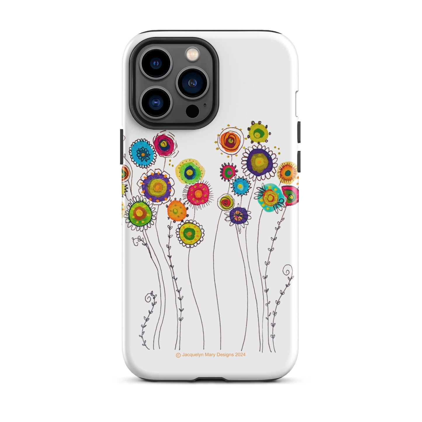 Dancing Flowers - Tough Case for iPhone®